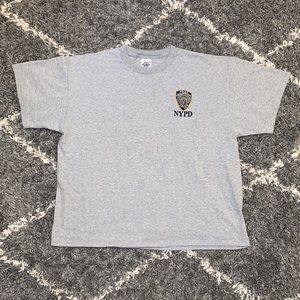 NYPD embroidered logo t-shirt